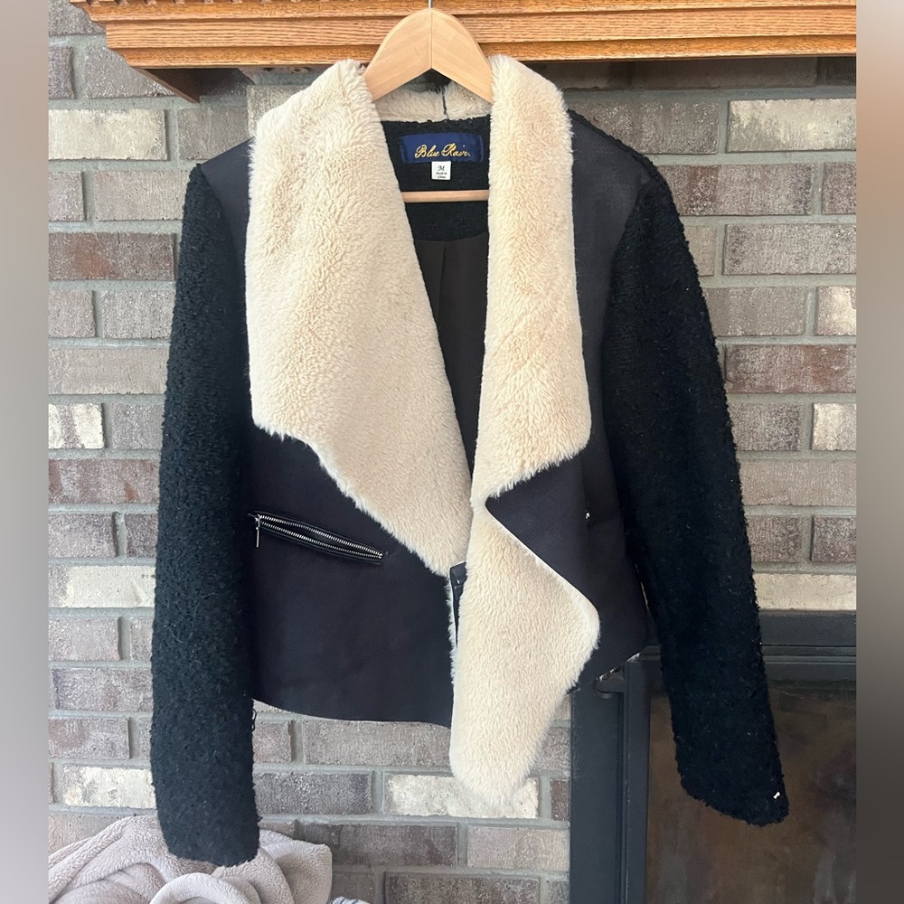 Faux Fur Black Jacket
